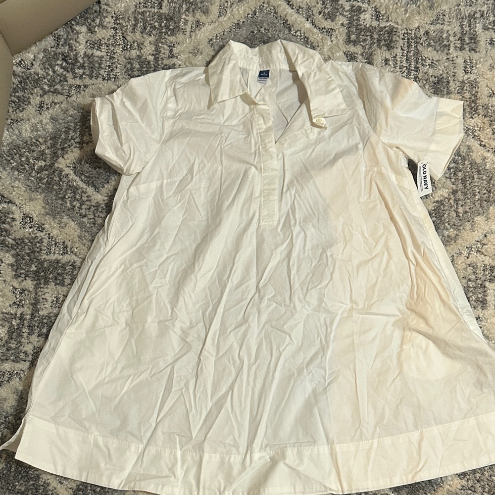 Old Navy Classic White Blouse